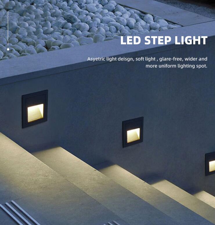 Induction staircase light